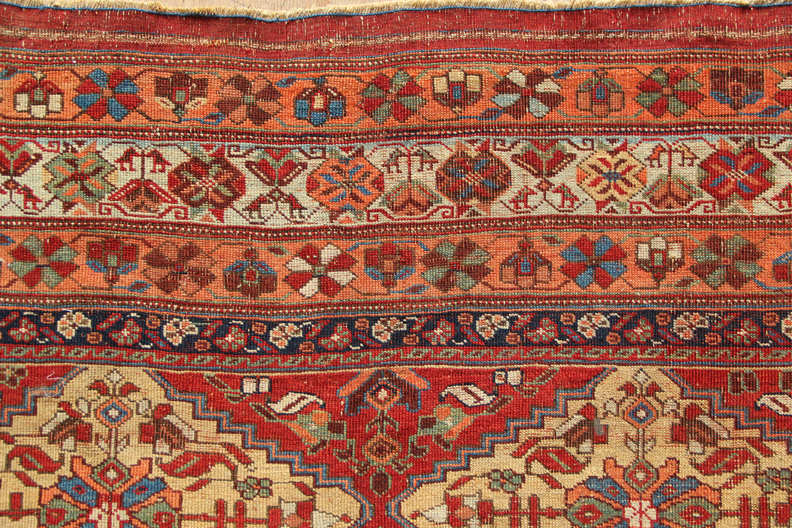 ラグ・カーペット Antique afshar rug Steelman Rugs — Vintage Persian Afshar Rug 5'6