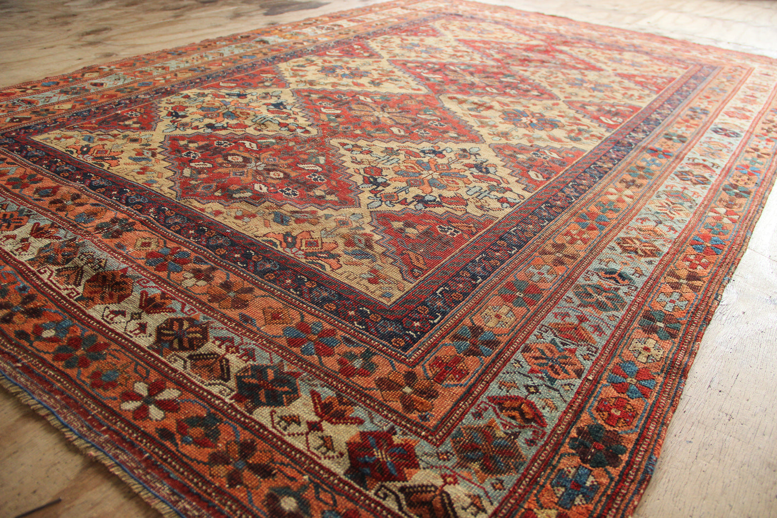 ラグ・カーペット Antique afshar rug Antique Afshar Tribal Rug - 4'5 x 6'1 -125 x 185 cm